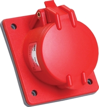 Розетка встраиваемая ССИ-414 16А-6ч/380-415В 3Р+PЕ IP44 MAGNUM ИЭК Розетка встраиваемая ССИ-414 16А-6ч/380-415В 3Р+PЕ IP44 MAGNUM ИЭК