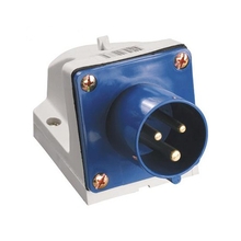 Вилка стационарная ССИ-523 2Р+РЕ 32А 200-250В IP44 IEK
